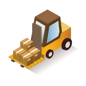 Forklift Moving Packages